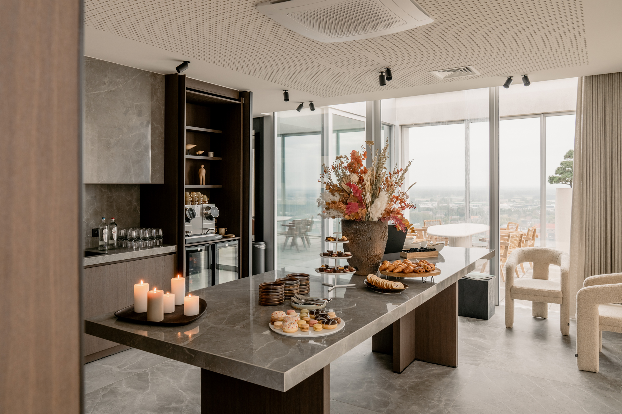 Sky Venue by Corsendonk — Turnhout · above the city