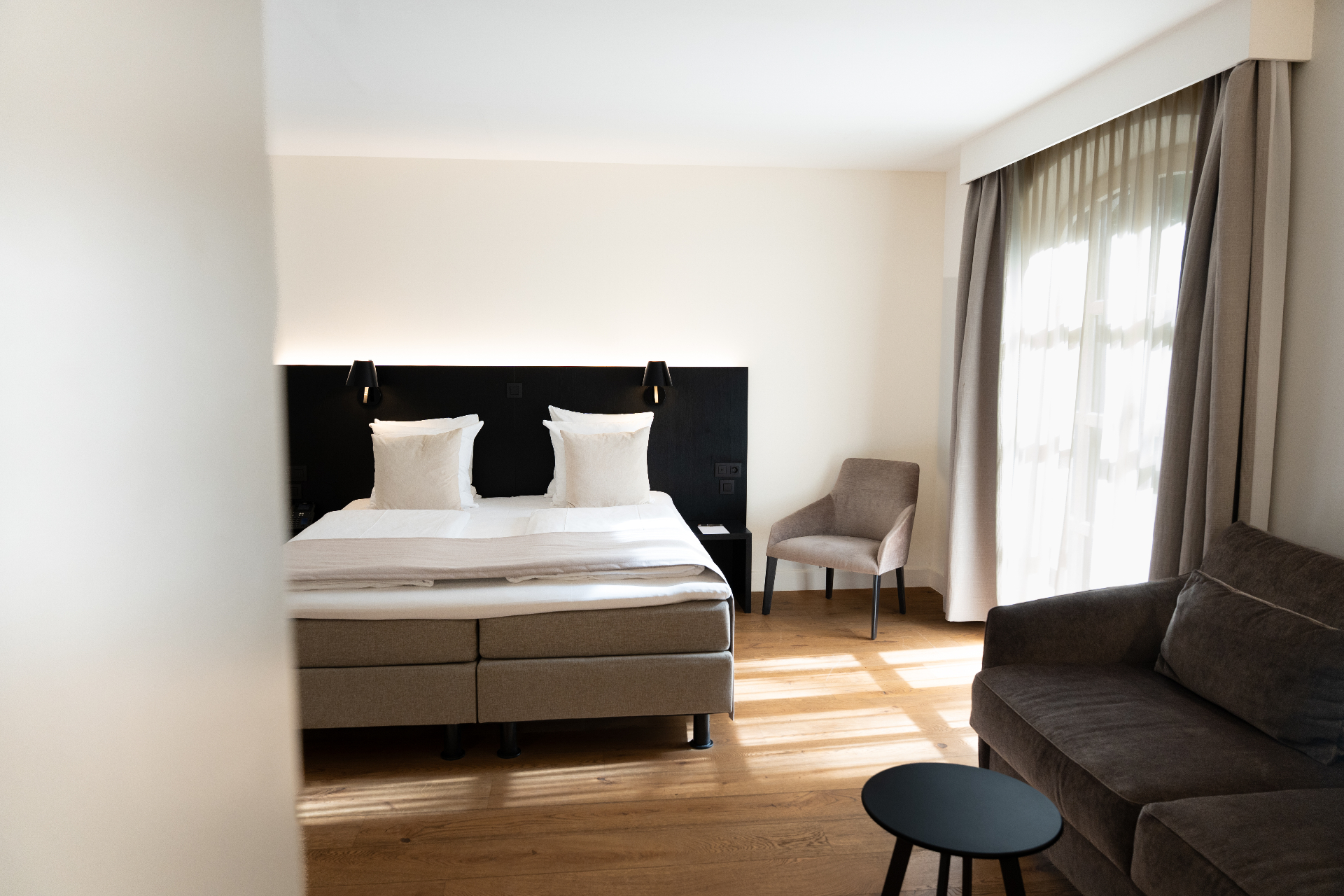Boutique room on the ground floor for overnight guests