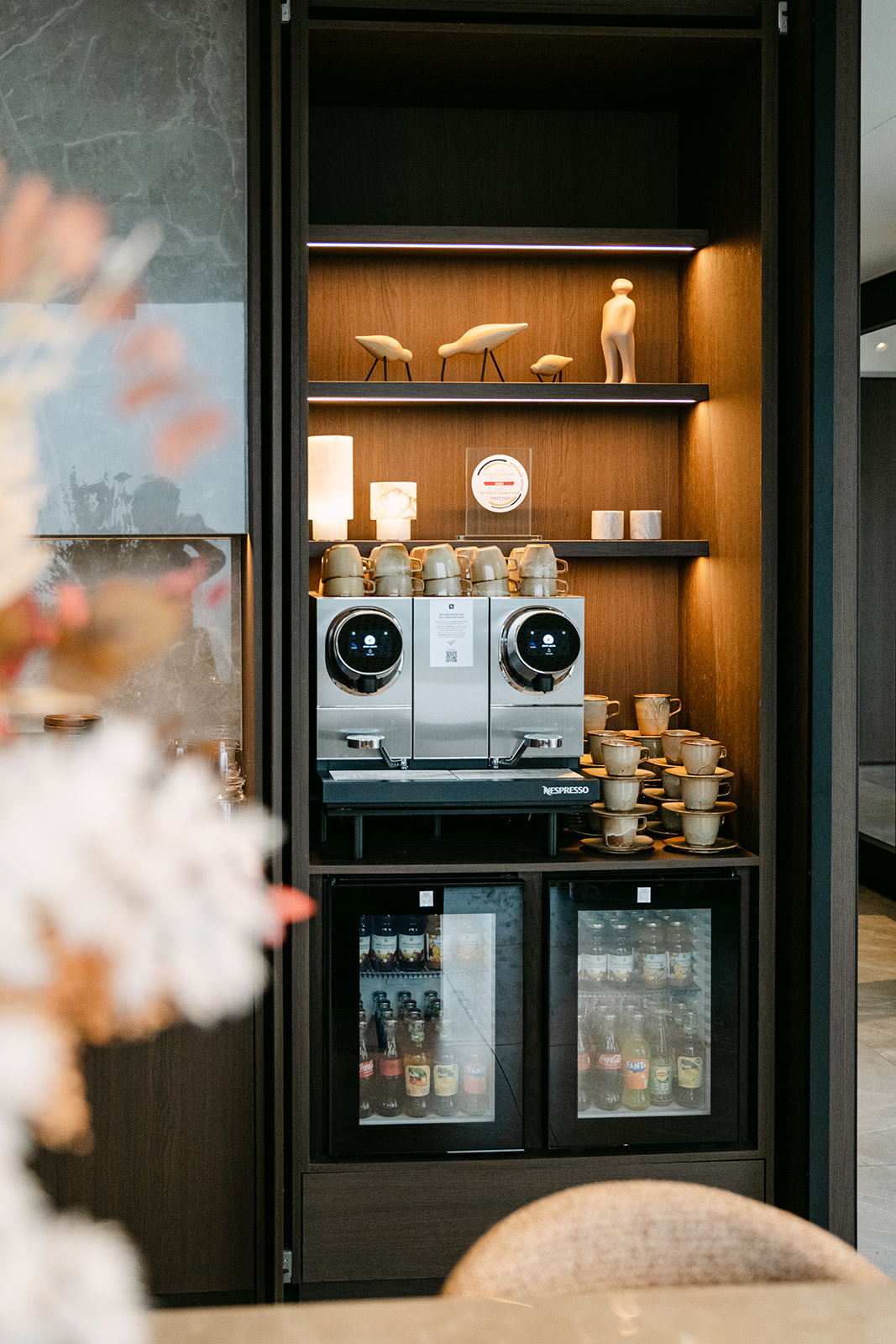 Coffee corner during an event at Sky Venue
