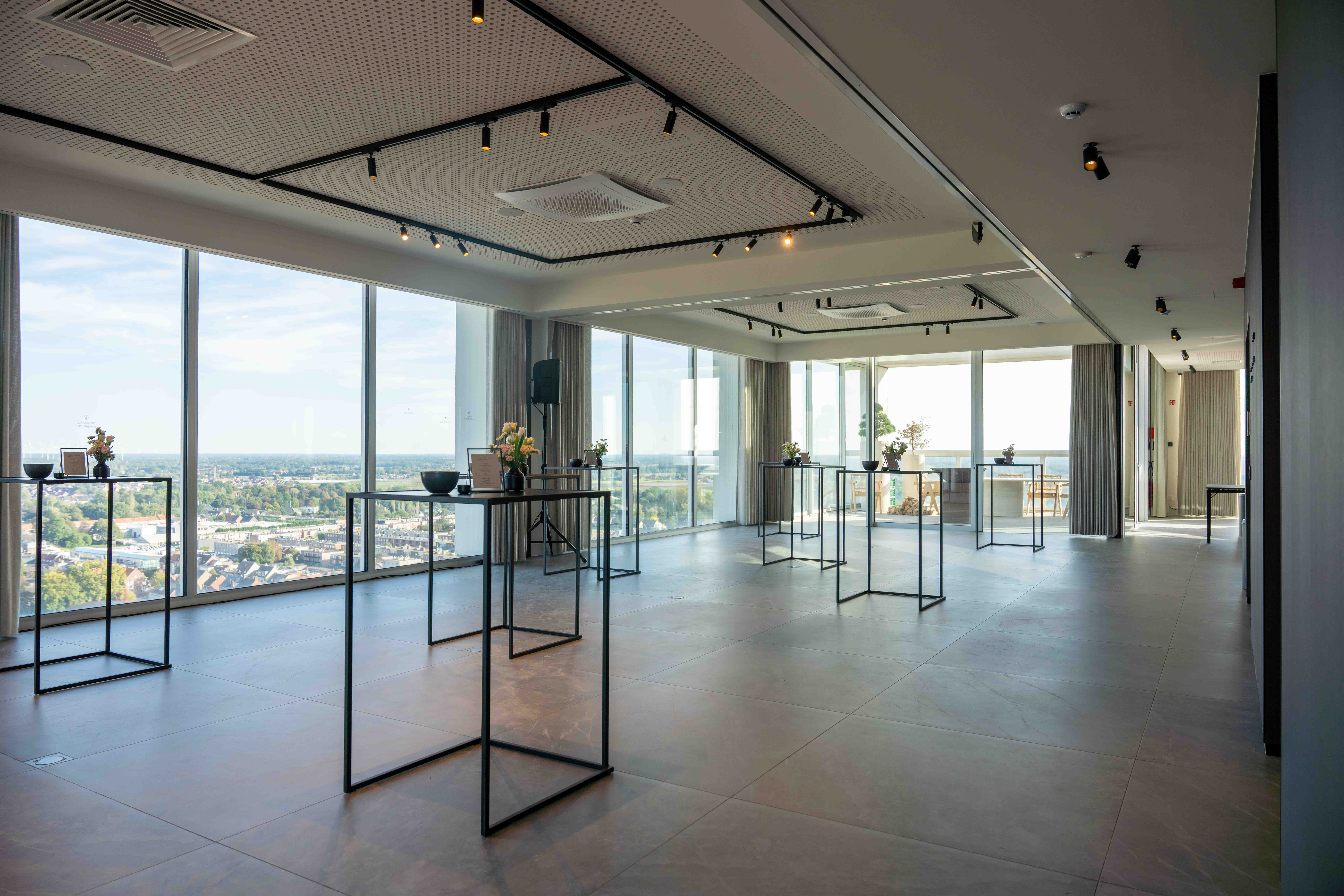 Festive event at a height of 70 meters at Sky Venue in Turnhout