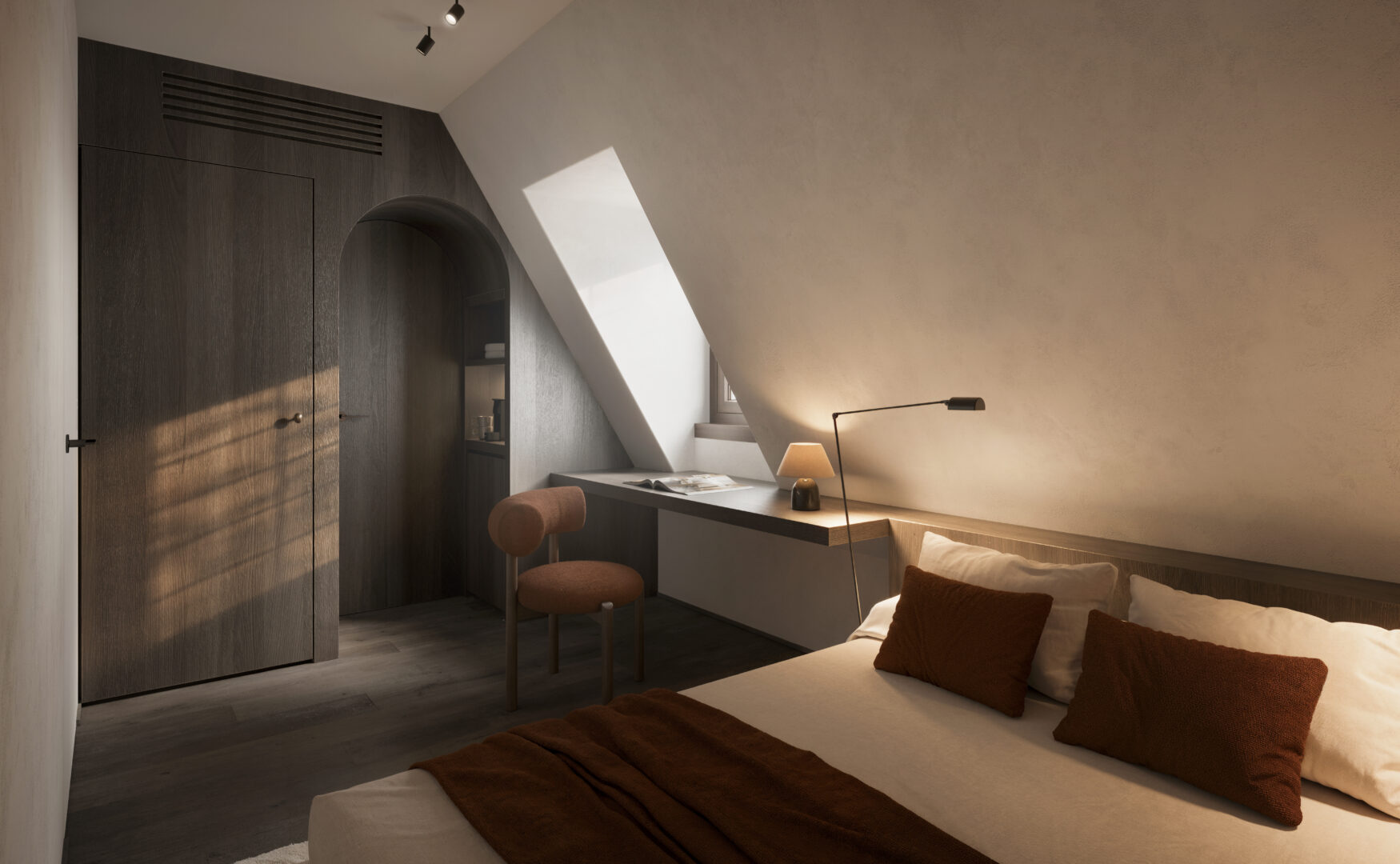 Small classic room - single